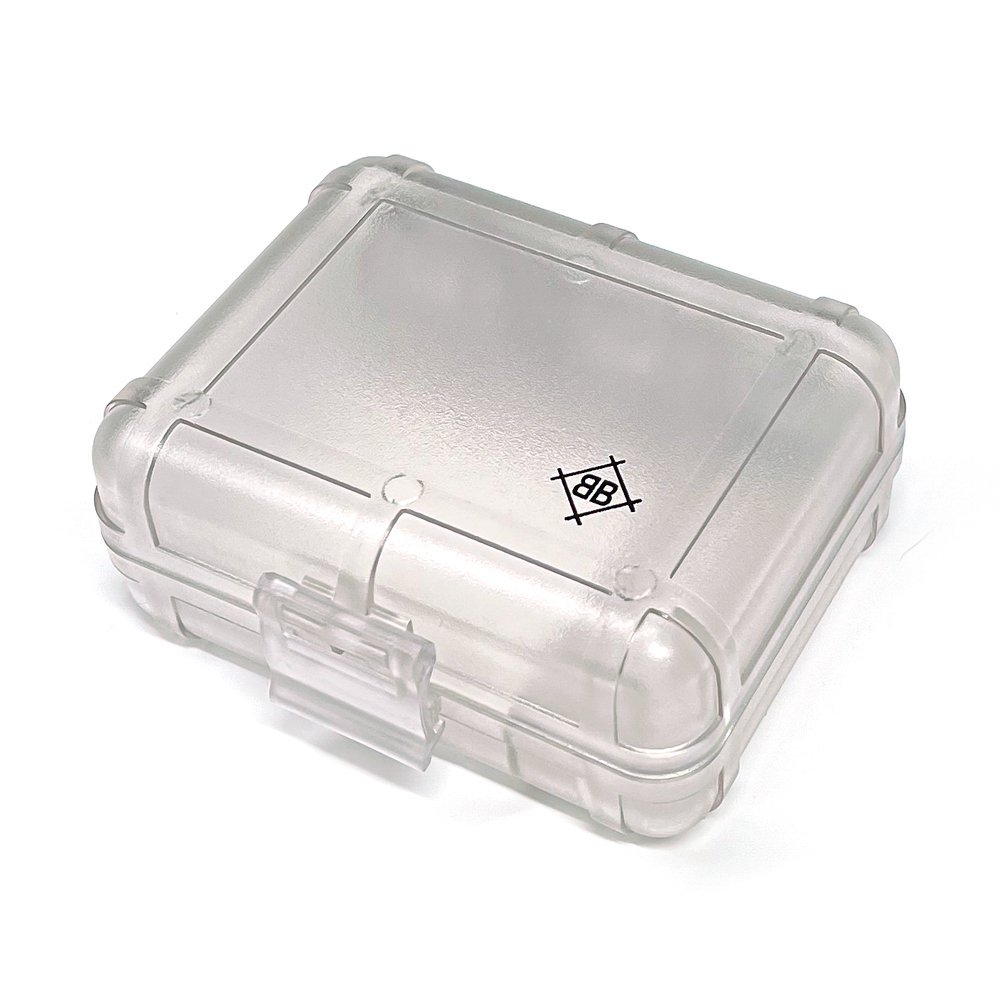 STOKYO BLACK BOX 'Clear Edition' Cartridge Case – Transparent exterior, designed for professional DJs