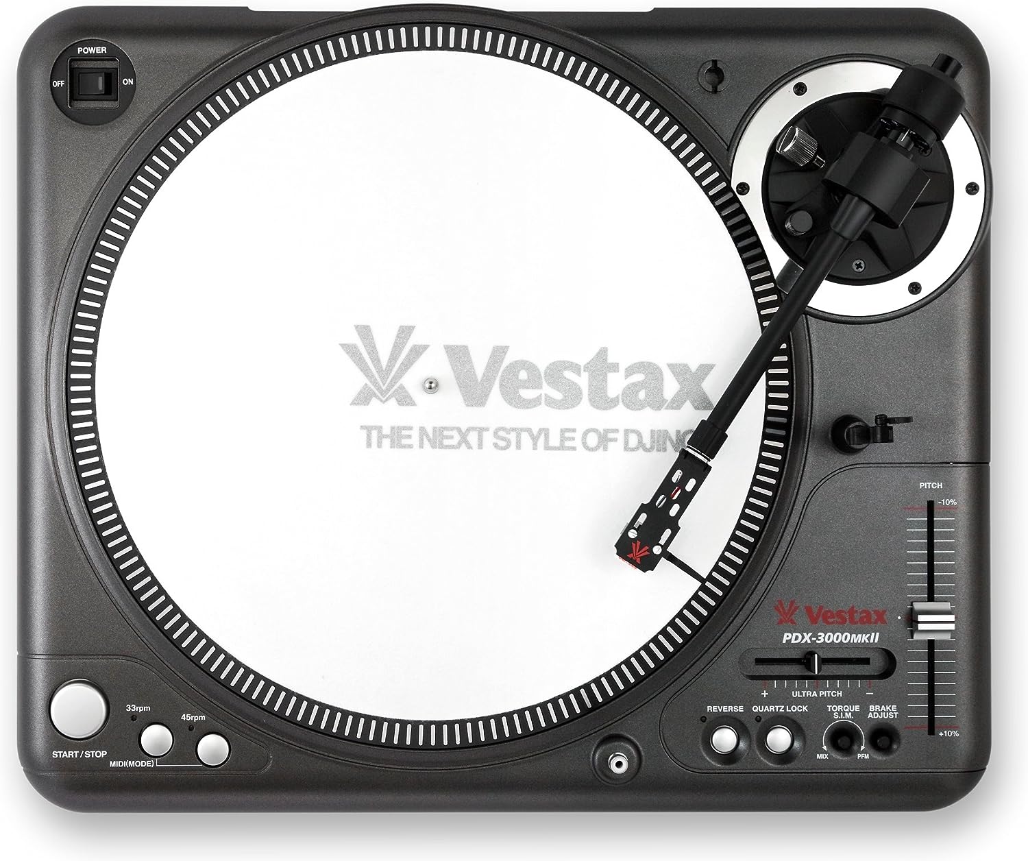 Vestax PDX-3000 MKII Direct Drive Turntable (PAIR) – STOKYO