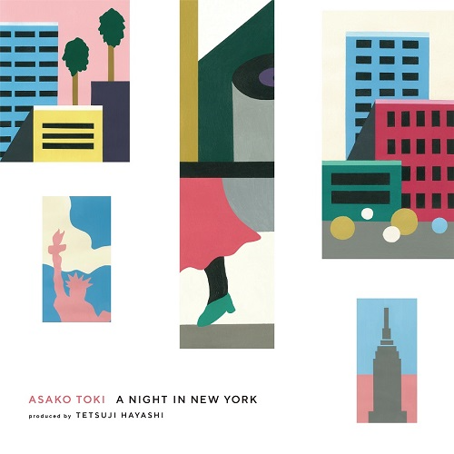 Toki Asako - A Night In New York (7-inch vinyl), a jazzy City Pop track originally featured on the 2021 compilation album melody of memory – City Pop of Tetsuji Hayashi Selection