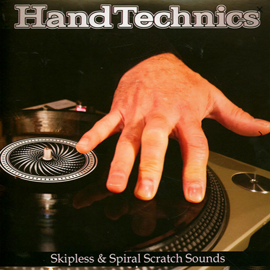 DJ QUEST & DJ 2 FRESH – Hand Technics skipless scratch vinyl with spiral format.